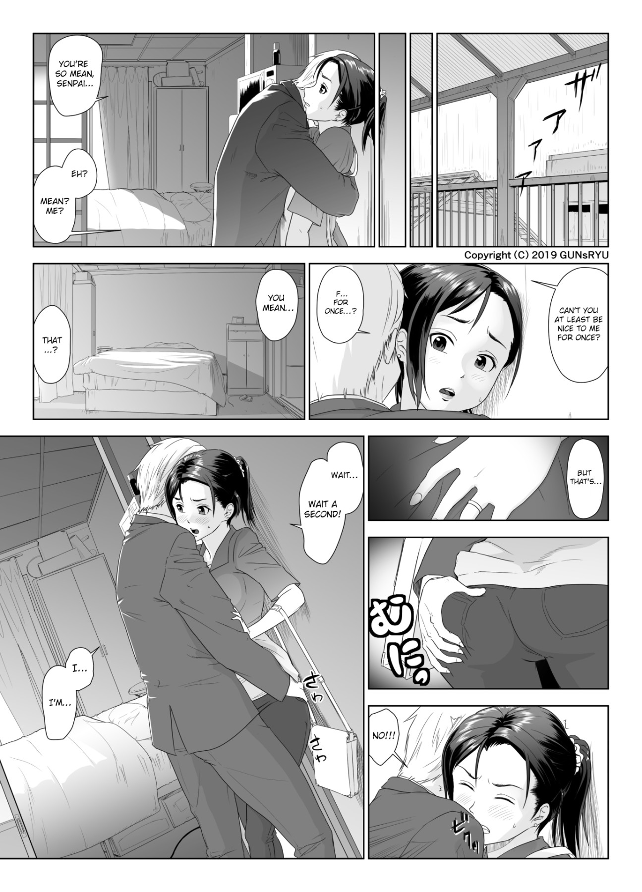 Hentai Manga Comic-A Wife Moaning To Another Man's Cock 1-Read-17